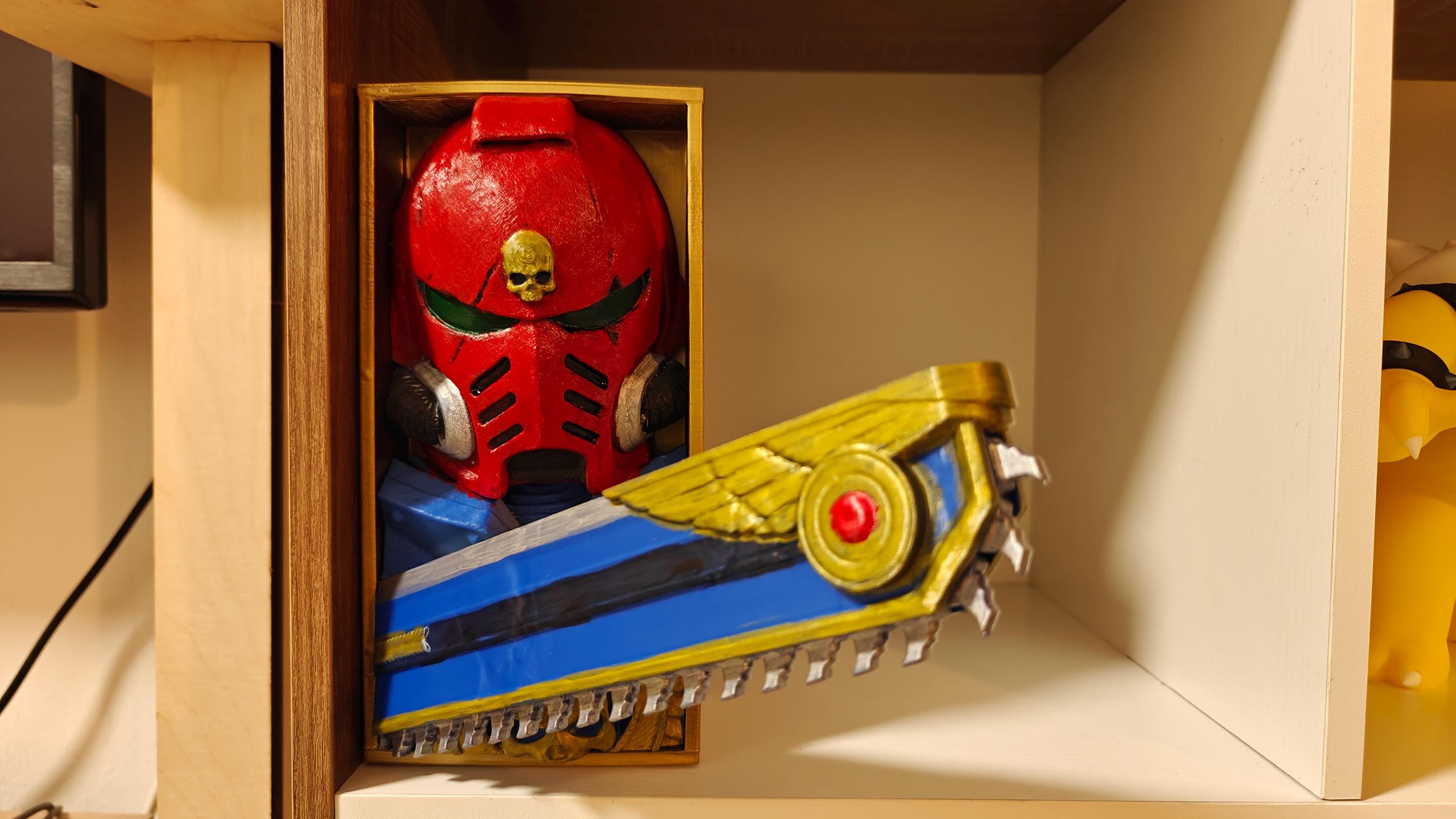 Warhammer 40k Ultramarines Board Game Book Nooks - Unique 3D Printed Bookend Unique Gift Holiday Birthday Christmas Book Shelf Decor