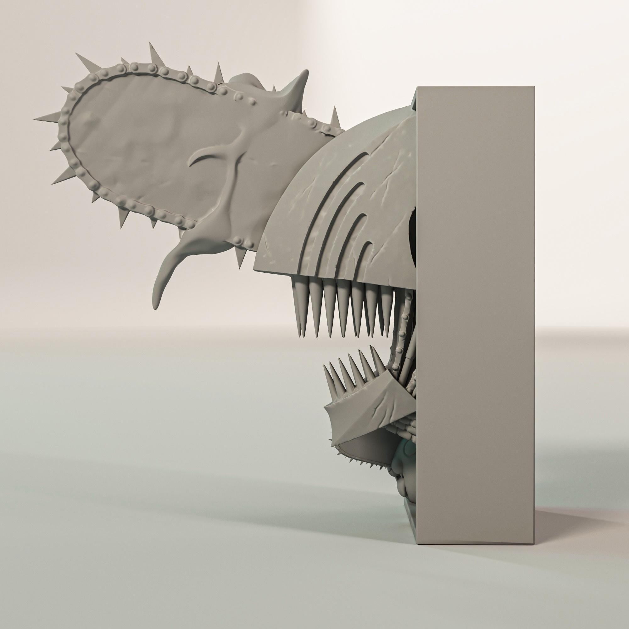 Chainsaw Man Denji Anime and Manga Book Nooks - Unique 3D Printed Bookend Unique Gift Holiday Birthday Christmas Bookshelf Decor