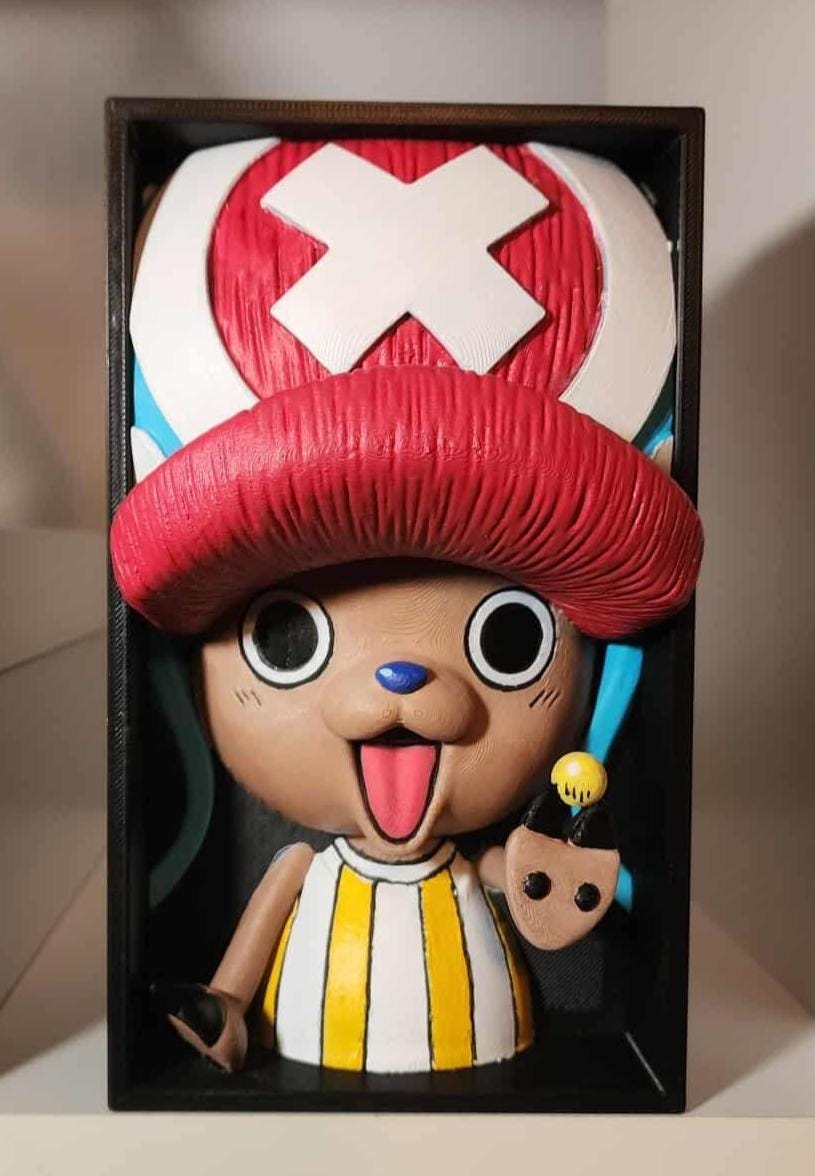 Anime and Manga-Inspired (39) Book Nooks - Unique 3D Printed Movie Bookend Unique Gift Holiday Birthday Christmas Special Bookshelf Display