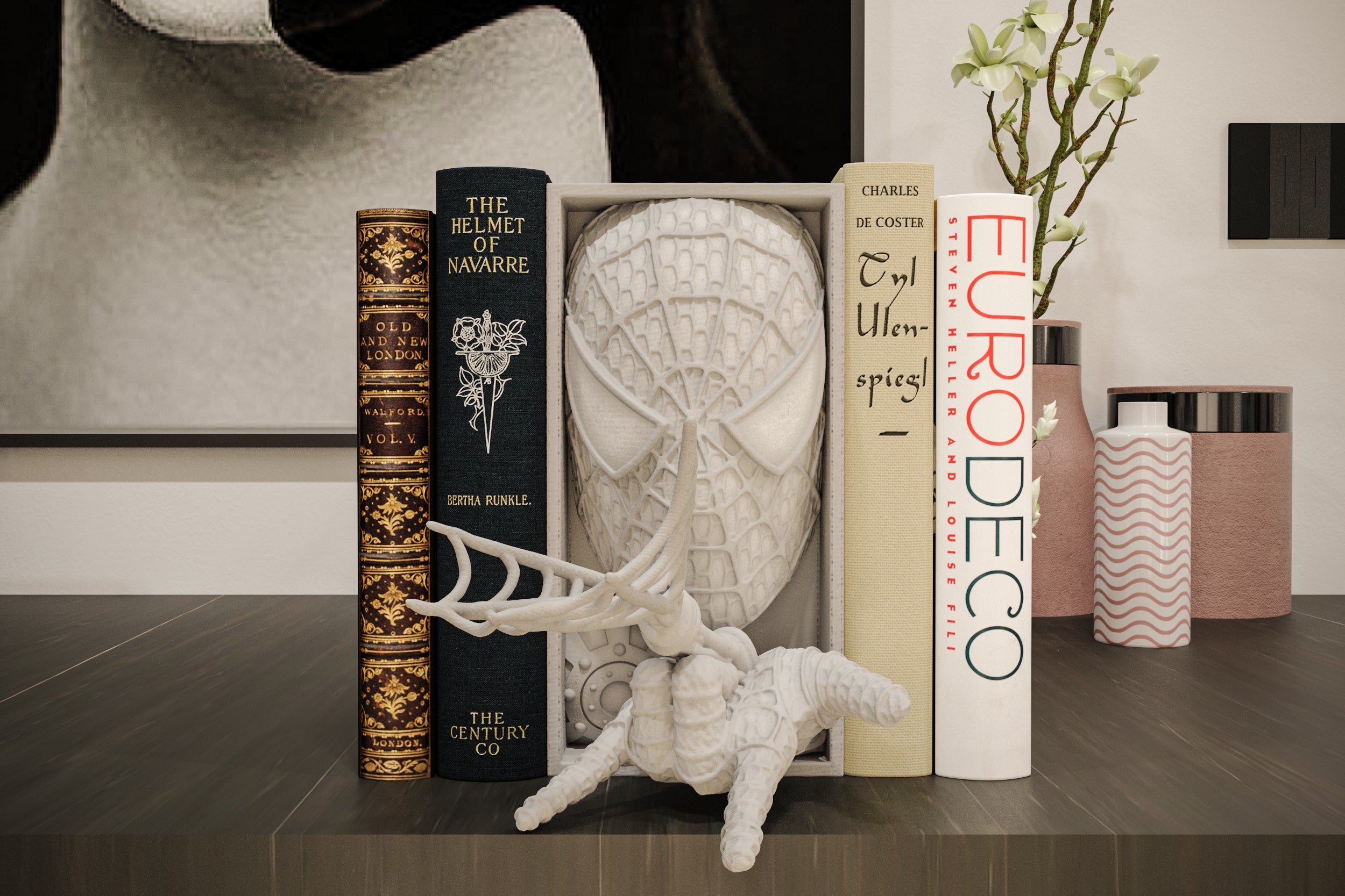 Fantasy and Sci-Fi (25) Movie-Inspired Book Nooks - Unique 3D Printed Bookend Special Gift Holiday Birthday Christmas Book Shelf Display